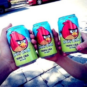 Angry birds soda