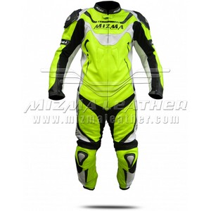 Mizma One Piece Motorbike Leather Suit MMLS 104