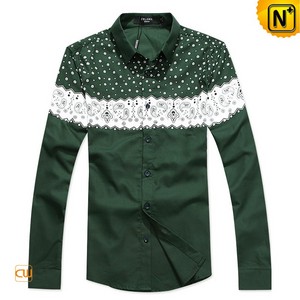 Mens Long Sleeve Shirt CW1295 - cwmalls.com