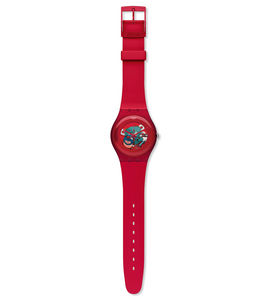 Watches Red Lacquered