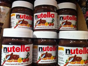 A lot of Nutella