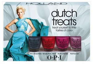 OPI Holland Dutch Treats Mini Nail Polish Set