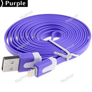 Colorful cable for iPhone 5