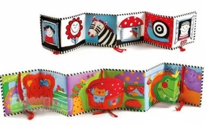 Двусторонняя книжка-раскладушка Tiny Love