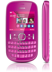 Nokia Asha 200 Pink