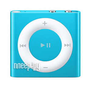 голубой ipod shuffle