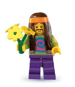 Lego-человечек Хиппи