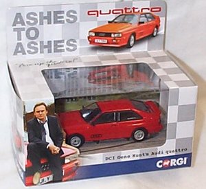 ashes to ashes quattro DCI gene hunts audi quattro car 1.43 scale diecast model