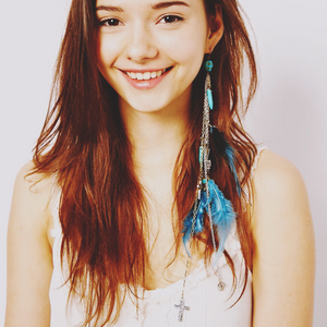 River Island Single Skull And Feather Dangle Earring