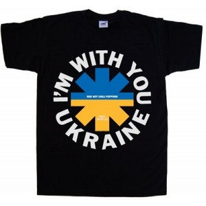 Red Hot Chili Peppers Kyiv concert t-shirt