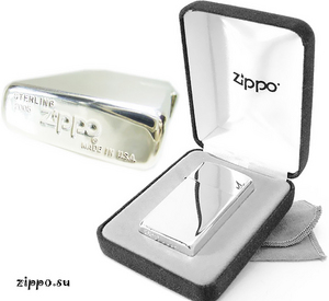 1500 Slim Zippo Sterling Silver