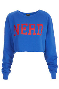 Nerd cropped t-shirt