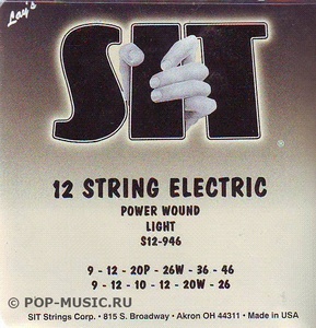 Струны для 12-струнной электрогитары