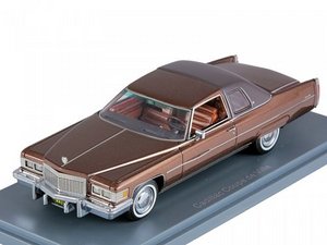 1:43 Cadillac Coupe De Ville 1976 Brown Metallic