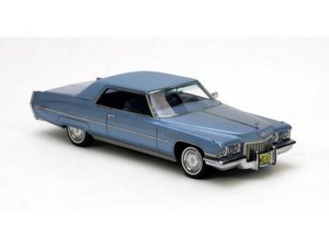 1:43 Cadillac Coupe de Ville 1972 Blue Metallic