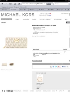 MICHAEL Michael Kors Continental Logo Wallet