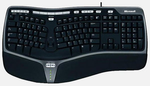 Эргономичная клавиатура Microsoft Natural Ergonomic 4000