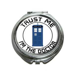 Trust Me I'm The Doctor Compact Purse Mirror