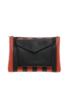 ASOS Clutch Bag With Removable Front Pocket