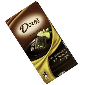 Dove с лимонными цукатами и кофе