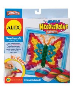 Alex Toys Simply Needlepoint Kit, Butterfly