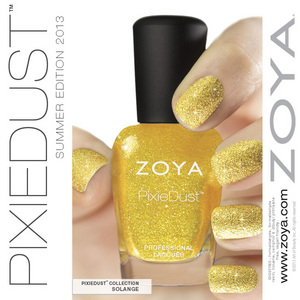 Zoya Solange from the Summer 2013 PixieDust Collection