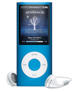 iPod nano 4G (голубенький)