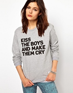 A Question Of Kiss The Boys Sweatshirt