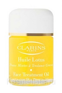 Масло Лотоса - Clarins Lotus Face Treatment Oil