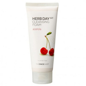 The Face Shop Herb Day 365 Acerola Cleansing Foam