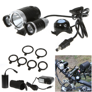 Фонарь 3*CREE XM-L T6 2400LM Bicycle Bike Light Lamp LED