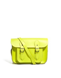 Cambridge Satchel Company Exclusive to Asos 11" Limeade Leather Satchel