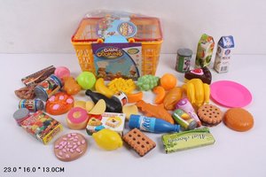 Набор продуктов в корзинке