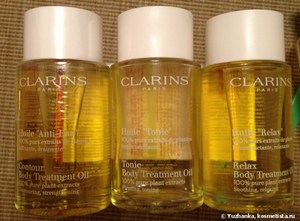 Clarins «Anti-eau» Body Treatment Oil – Масло, выводящее излишки воды из организма