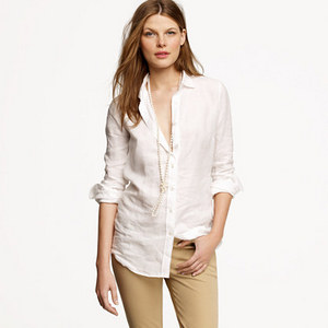 PETITE PERFECT SHIRT IN LINEN