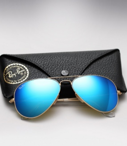 Ray Ban Aviator HQ (gold/blue-mirror)