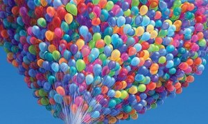 Связка из воздушных шаров купить с доставкой в Москве - МосШарик