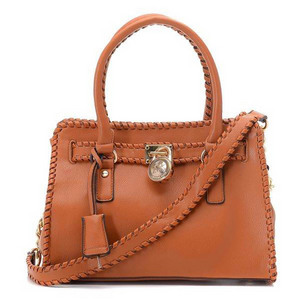Michael Kors Hamilton Woven Baldric Tote Gloden 62550