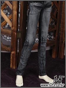 BLACK SKINNY JEAN For Super Senior Delf