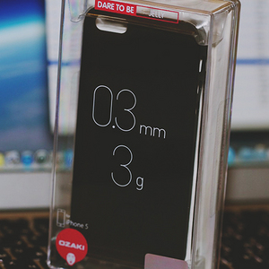 Ozaki O!coat 0.3 Jelly Black for iPhone 5