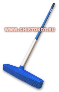 Щетка каучуковая "Идеал" Белый кот.