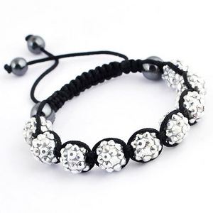 Shamballa Silver Bracelet