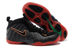 men air foamposites pro miami hurricanes black and green orange 20408