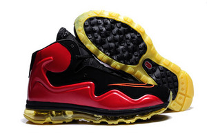 nike basketball shoes flyposite gym red and black yellow 64660