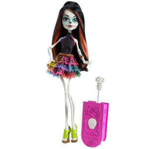 Кукла 'Скелита Калаверас' (Skelita Calaveras) из серии 'Скариж - город страхов', Monster High Mattel