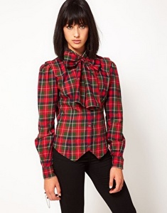 Рубашка Dr Denim Vickie Shirt with Pussybow