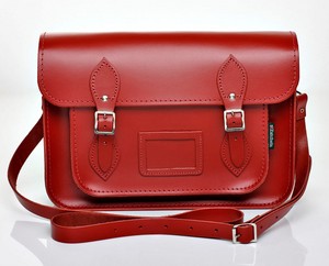 Red Leather Satchel