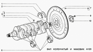 Вал коленчатый ВАЗ-21213