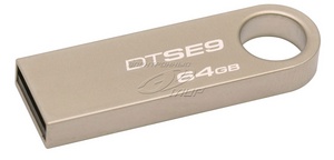 Флешка на ключи Kingston DataTraveler SE9 64 GB