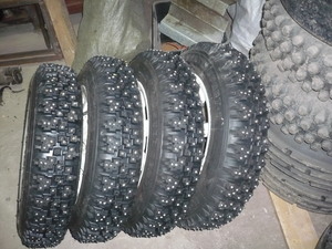 зимние и грунтовые колёса на таза